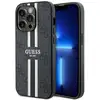 Image de Étui Guess pour iPhone 14 Pro Max 6.7 noir étui rigide 4G Printed Stripes MagSafe - Neuf