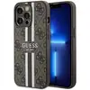 Image de Étui Guess 4G Printed Stripes pour iPhone 13 Pro MagSafe, marron - Neuf