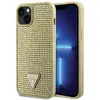 Image de Étui Guess Rhinestone Triangle pour iPhone 14, doré - Neuf