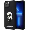 Image de Étui Karl Lagerfeld Rubber Ikonik 3D pour iPhone 14 Plus, noir - Neuf