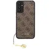 Image de Coque pour Samsung Galaxy A34 5G Édition 4G Charm avec Pendentif Marron - Neuf