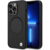 Image de Bmw Bmhmp14lsilbk2 Coque Magsafe En Silicone Liquide Signature Pour Iphone 14 Pro 6,1 Pouces Noir/noir
