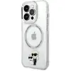 Image de Coque pour iPhone 13 Pro Imprimé Karl et Choupette Compatible MagSafe Transparent - Neuf