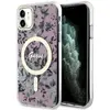 Image de Étui Guess Flower MagSafe pour iPhone 11, rose - Neuf