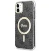 Image de Étui Guess 4G MagSafe pour iPhone 11, noir - Neuf