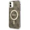 Image de Étui Guess 4G MagSafe pour iPhone 11, marron - Neuf