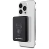 Image de Karl Lagerfeld Powerbank Inductionklpbmkiottgk 5W 3000Mah Black/Black Ikonik Magsafe