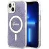 Image de Étui Guess 4G MagSafe pour iPhone 14 violet - Neuf