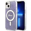 Image de Étui Guess 4G MagSafe pour iPhone 14 Plus violet - Neuf
