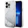 Image de Étui Guess Liquid Glitter Marble pour iPhone 14 Pro Max, blanc - Neuf