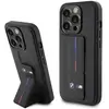Image de Coque Rigide Noire Bmw Bmhcp15l22gslk Pour Iphone 15 Pro 6.1 Avec Motif Antidérapant Et Marquage À Chaud