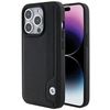 Image de Coque Rigide Bmw Bmhcp15x22rbdk Pour Iphone 15 Pro Max 6.1 Noir/noir, En Cuir À Pois Bleus