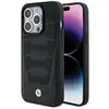 Image de Étui BMW pour iPhone 15 Pro Max 6.7 noir cuir Seats Pattern - Neuf