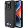 Image de Bmw Bmhcp15l22ptdk Iphone 15 Pro 6,1" Cuir Noir Estampé Tricolore