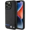 Image de Étui BMW pour iPhone 15 Pro Max 6.7 noir Leather Carbon - Neuf