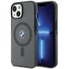 Image de Coque Rigide Bmw Bmhmp15mdslk Noire Pour Iphone 15 Plus / 14 Plus 6,7 Pouces, Compatible Iml Signature Magsafe