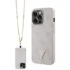Image de Étui Guess 4G Crossbody Metal Logo pour iPhone 13 Pro, rose - Neuf
