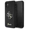 Image de Étui Guess Glitter Script Big 4G pour iPhone 11/XR, noir - Neuf