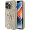 Image de Coque Rigide Or/or À Paillettes Pour Iphone 15 Pro 6,1 Pouces Guess Guhcp15lhg4sgd, Grand Format 4g