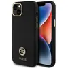 Image de Étui Guess 4G Logo Strass pour iPhone 15 Plus, noir - Neuf