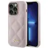 Image de Étui Guess pour iPhone 15 Pro Max 6.7 rose étui rigide Quilted Metal Logo - Neuf