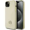 Image de Étui Guess pour iPhone 15 6.1 or étui rigide Leather 4G Metal Logo Strass - Neuf
