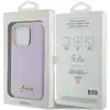 Image de Étui Guess pour iPhone 15 Pro 6.1 lilas étui rigide Glitter Glossy Script - Neuf