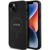 Image de Coque Rigide Guess Guhmp15mpsahmck Saffiano Magsafe Pour Iphone 15 Plus / 14 Plus 6,7 Pouces, Noire/noire