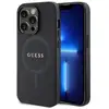 Image de Guess Coque arrière Saffiano MagSafe pour Apple iPhone 15 Pro Max - Noir - Neuf