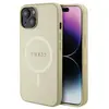 Image de Coque Rigide Guess Guhmp15mpsahmcb Pour Iphone 15 Plus / 14 Plus 6,7 Pouces Or/or Saffiano Magsafe