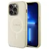 Image de Étui Guess pour iPhone 15 Pro Max 6.7 or étui rigide Saffiano MagSafe - Neuf