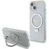 Image de Étui Guess pour iPhone 15 6.1 transparent étui rigide Ring Stand Script Glitter MagSafe - Neuf