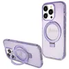 Image de Étui Guess Ring Stand Script Glitter pour iPhone 13 Pro Max, violet - Neuf