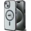 Image de Étui Karl Lagerfeld « Karl's Head » MagSafe pour iPhone 14/15 Plus, transparent - Neuf