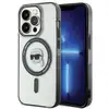 Image de Étui Karl Lagerfeld pour iPhone 15 Pro 6.1 transparent étui rigide IML Karl`s Head MagSafe - Neuf