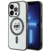 Image de Étui Karl Lagerfeld pour iPhone 15 Pro 6.1 transparent étui rigide IML Choupette`s Head MagSafe - Neuf