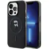 Image de Étui Karl Lagerfeld pour iPhone 15 Pro 6.1 noir étui rigide IML Ikonik MagSafe - Neuf