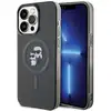 Image de Étui Karl Lagerfeld pour iPhone 15 Pro Max 6.7 noir étui rigide Karl&Choupette Glitter MagSafe - Neuf
