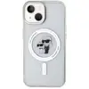 Image de Coque MagSafe iPhone 15 Plus Pailleté Karl et Choupette Ultra Résistant Transparent - Neuf