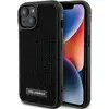Image de Étui Karl Lagerfeld pour iPhone 15 6.1 noir étui rigide Rhinestone Logo Metal Plate - Neuf