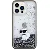 Image de Coque pour iPhone 13 Pro Choupette Pailleté Scintillant Chic Noir transparent - Neuf