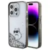 Image de Étui Karl Lagerfeld pour iPhone 15 Pro Max 6.7 transparent étui rigide Liquid Glitter Choupette - Neuf
