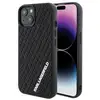 Image de Étui Karl Lagerfeld pour iPhone 15 6.1 noir étui rigide 3D Rubber Multi Logo - Neuf