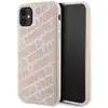 Image de Étui Karl Lagerfeld Quilted K Pattern pour iPhone 11, rose - Neuf