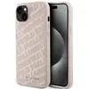 Image de Coque Rigide Rose Matelassée À Motif K De Karl Lagerfeld (klhcp15mpqkpmp) Pour Iphone 15 Plus / 14 Plus 6,7 Pouces