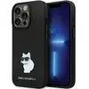Image de Étui Karl Lagerfeld C Metal Pin en silicone pour iPhone 14 Pro, noir - Neuf