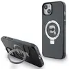 Image de Étui Karl Lagerfeld Karl Head Ring Stand MagSafe pour iPhone 15 Plus, noir - Neuf
