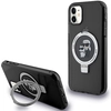 Image de Étui Karl Lagerfeld Ring Stand Karl&Choupette pour iPhone 11, noir - Neuf