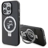 Image de Étui Karl Lagerfeld Ring Stand pour iPhone 13 Pro 6,1 pouces, noir - Neuf