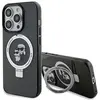 Image de Étui Karl Lagerfeld Ring Stand Karl&Choupette pour iPhone 13 Pro Max, noir - Neuf